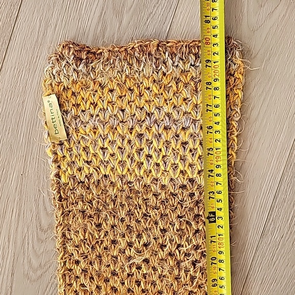 Bettina Italian Yarn Knit Scarf - Picture 10 of 10